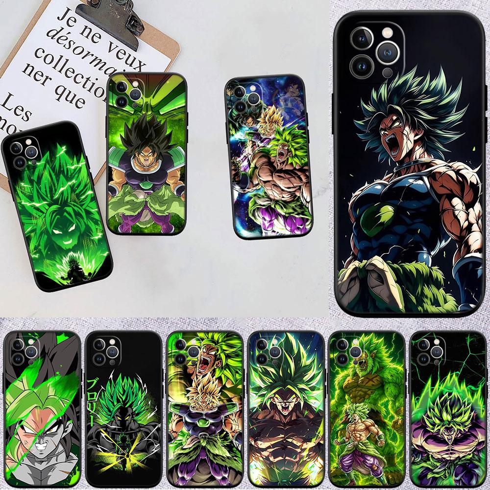 LO33 Dragon Ball BROLY Soft Shell Phone Case for Redmi Note 13 14 Pro+ Plus A3 A3X 13X 13C 13R 14S 14C 14R