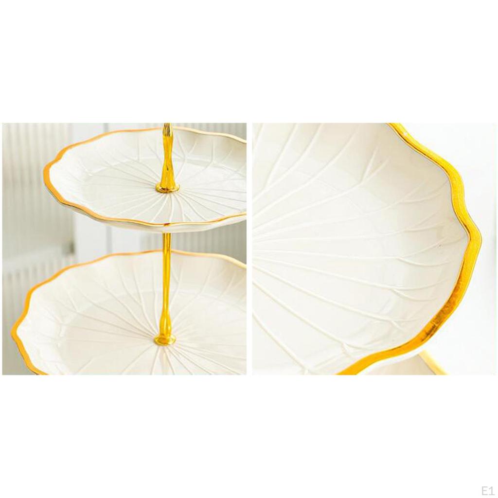 Cupcake-Ständer, Kekstablett, Dessert-, Obst-, Süßigkeiten-Display-Teller, eleganter Kuchen für