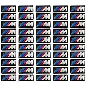 

2025 For BMW 50pcs Car steering wheel sticker Car Epoxy Sticker For bmw M Sticker X1 X3 X4 X5 X6 X7 e46 e90 f20 e60 e39 f10 Car чёрный