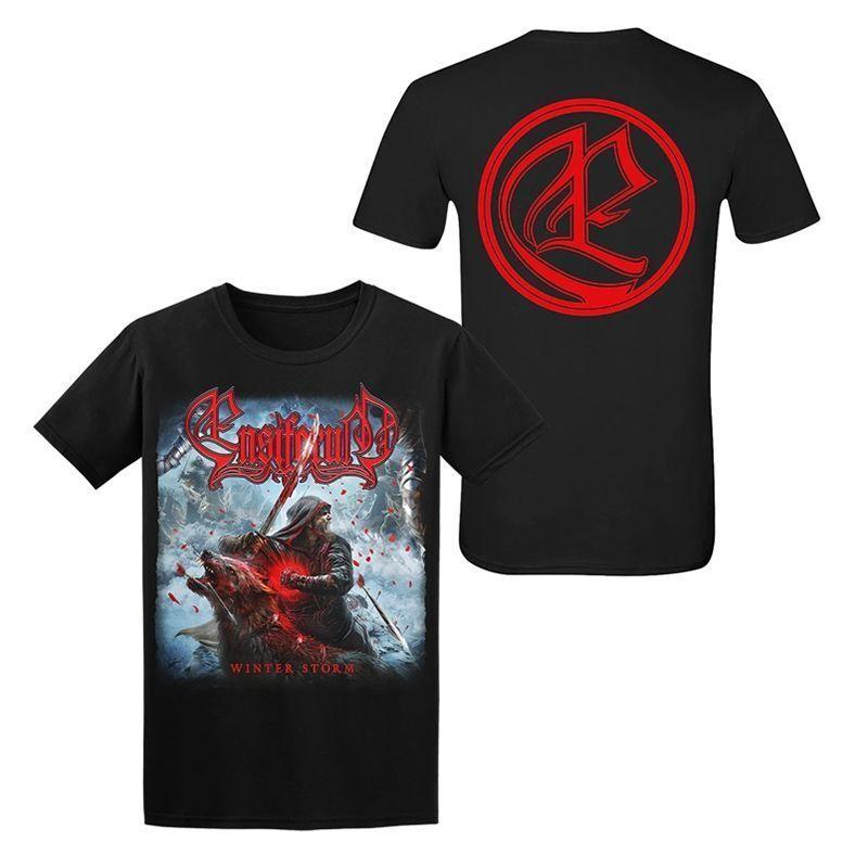 

Ensiferum Финская Folk Metal Группа Темный Рок Американский Винтаж Свободная Хлопковая Футболка для Мужчин и Женщин Нижняя Рубашка 4XL