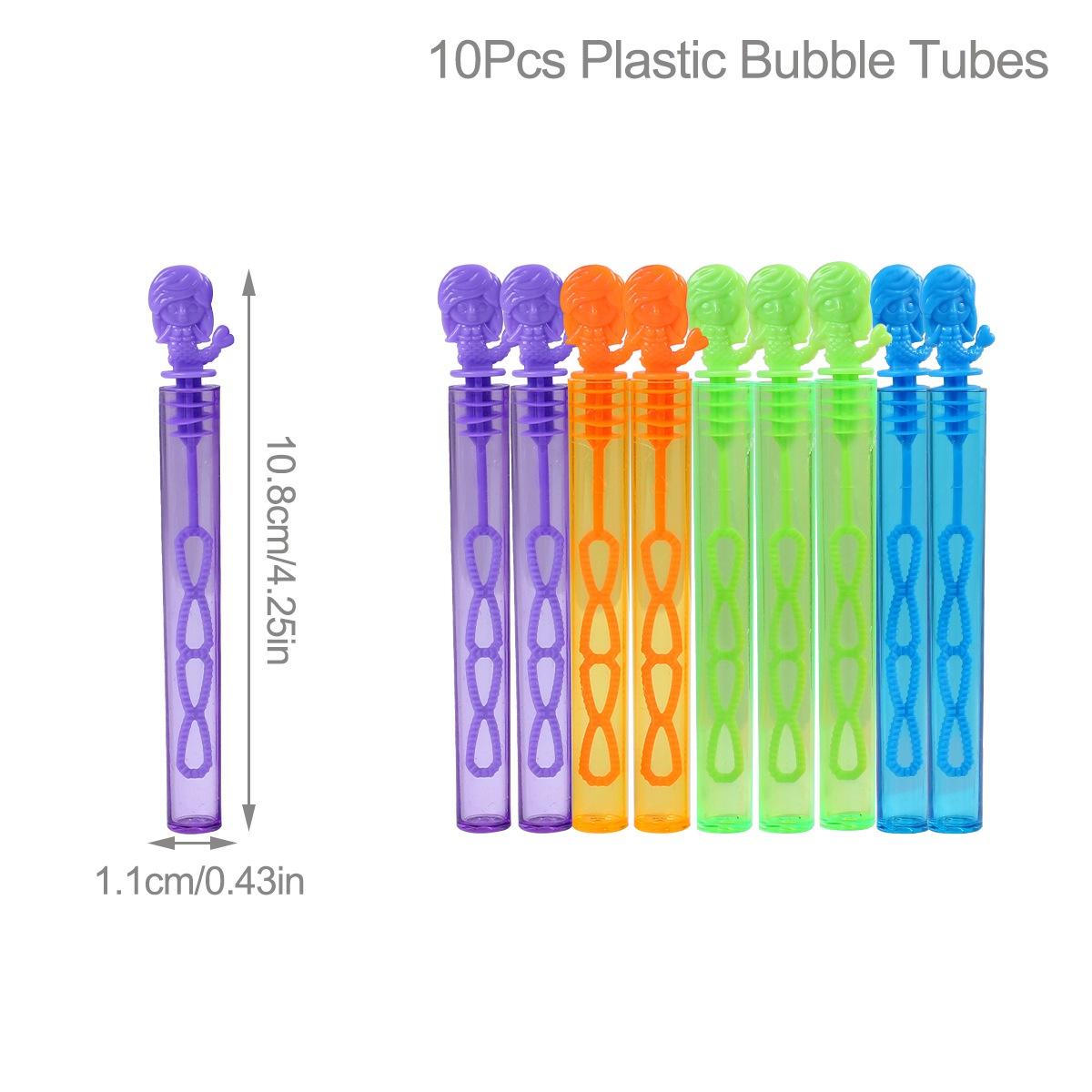 

Mermaid Bubble Tube Soap Bottle Little Mermaid Birthday Party Decor Kids Wedding Baby Shower Party Gifts for Guests Favors Toys