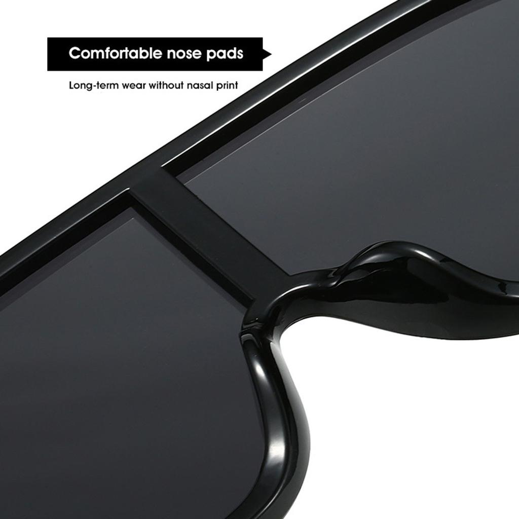 Big-frame Toad Conjoined Sunglasses Female Cross-border Ins Fashion Exaggerated Glasses Personality Pilot Sunglasses Tide