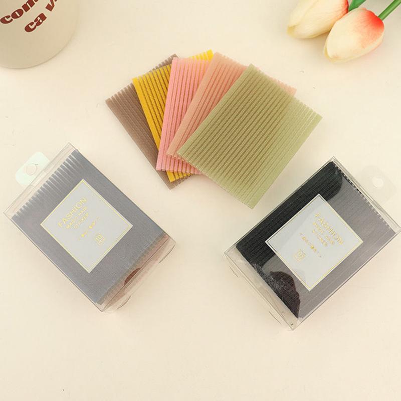 10Pcs Solid Color Bangs Magic Paste Posts Hair Sticker Clip Women Wash Face Makeup Patch Hair Accessories Styling Tools