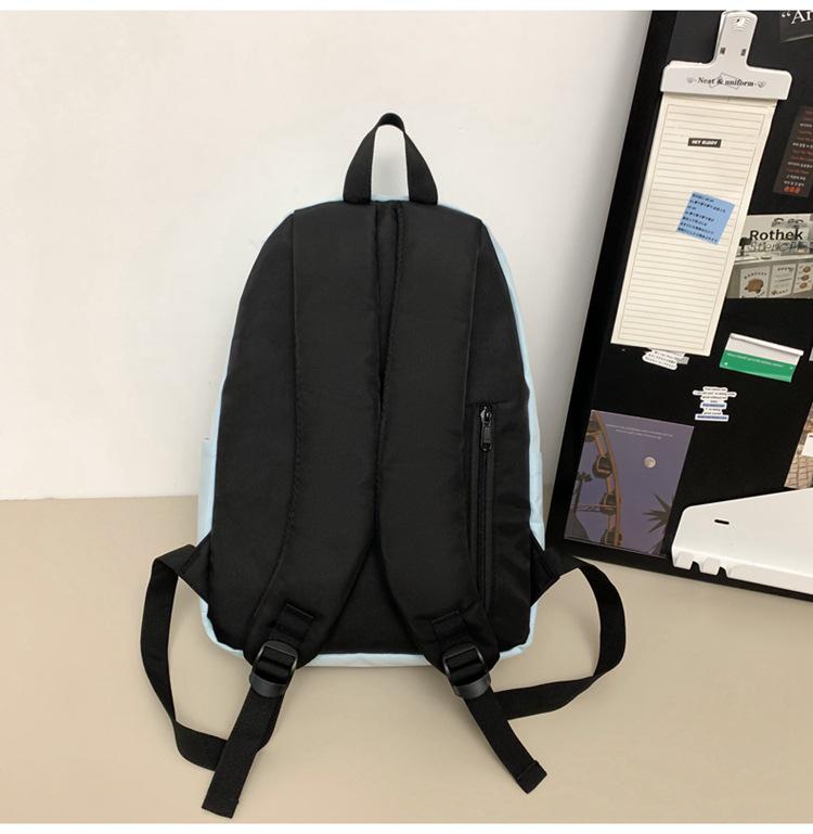 Trendy lett ryggsekk med stor kapasitet for ungdomsskoleelever