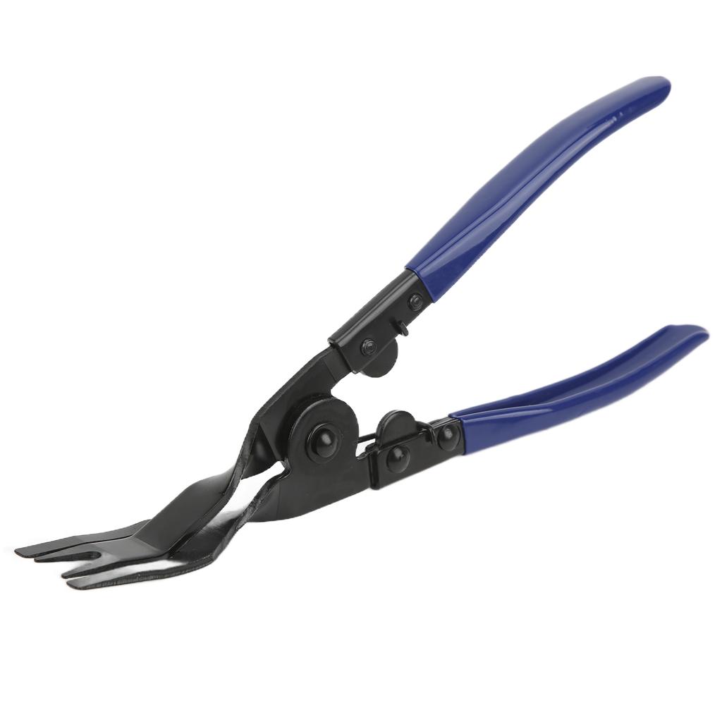 Clip Removal Plier Upholstery Trim Clip Fastener Remover Tool Blue Manganese Steel