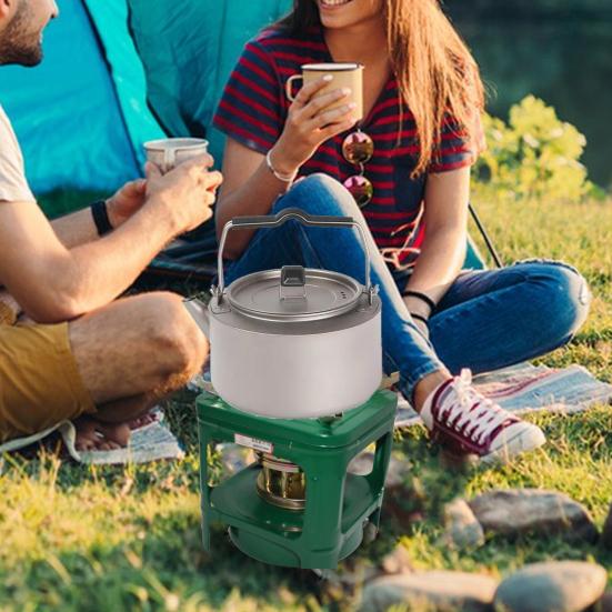 Outdoor Kerosene Stove BBQ Picnic Camping Backpacking Hiking Cooking Kerosene Furnace Burner Portable Lightweight Camp Stove Heater