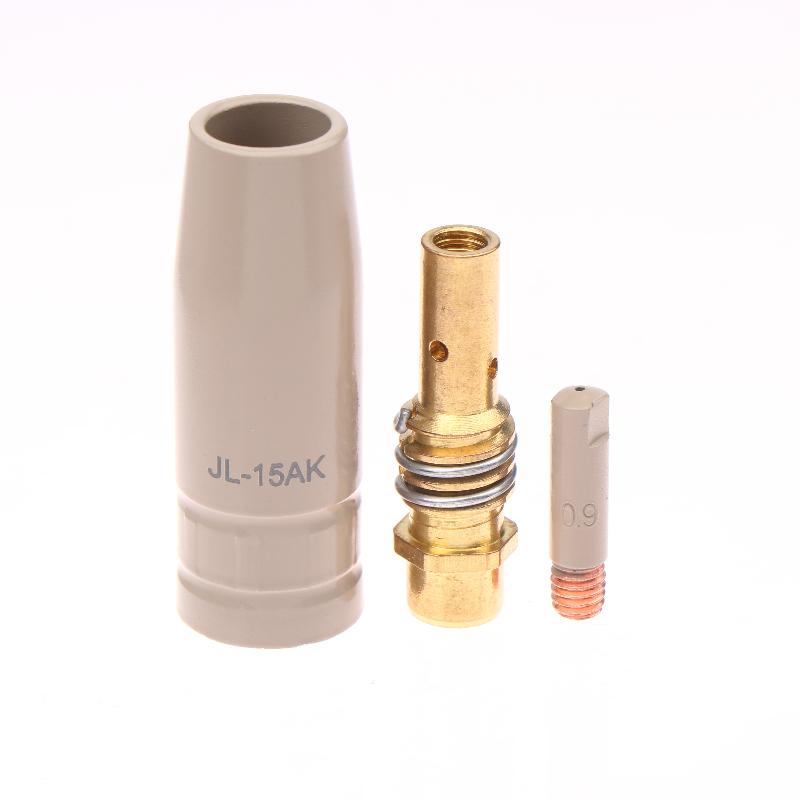 

3Pcs/Pack, Mb-15Ak Mig New Coating Ceramic Non-Stick Welding Slag Conductive Protective Nozzle European Shielded Accessorie A3