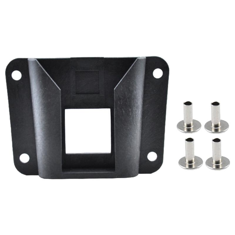 Folding Bikes Pigs Nose Bag Adapter for Folding Bikes Front Carriers Block Adapter with Screws Folding Bike Accessory