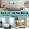 Bathroom Floor Mat Quick Absorbent Quick-Drying Anti-Slip Bottom Foot-drying Entry Rug Easy To Clean Multipurpose Bath Shower Sink Kitchen Carpet