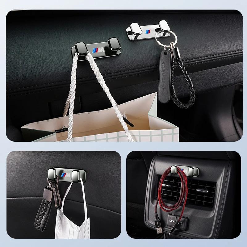 2025 Hot Car Interior accessories Zinc Alloy Storage Hooks For BMW M3 M4 E46 E90 E60 F30 F10 E39 E36 F20 G30 G20 E87 E92 E91 E30