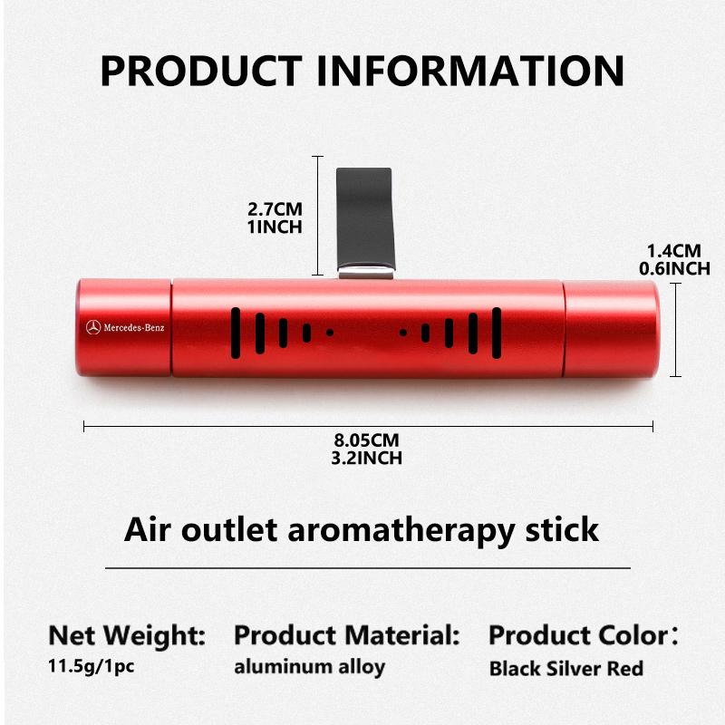 For Benz Car Air Vent Aromatherapy Clip Air Freshener Diffuser Perfume Decorative Accessories AMG CLA CLS C180 C200 W204 W205 AE1