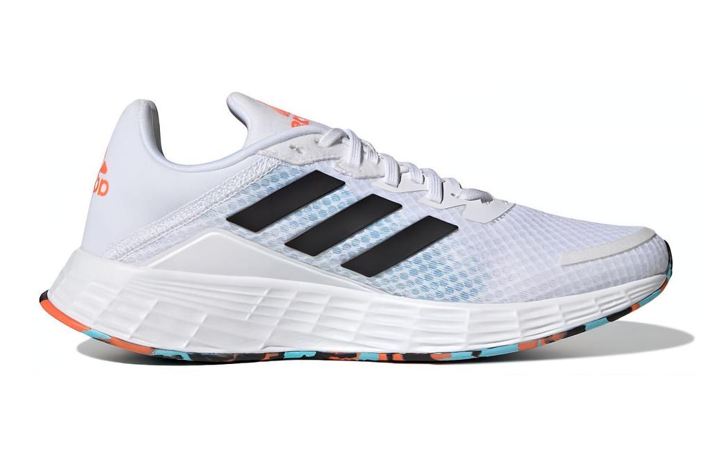 adidas Duramo Sl Rutschfest Dämpfung Abriebfest Niedrig geschnitten Kinder Laufschuhe Weiß Schwarz Kinder GV9817
