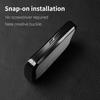 5 Button Metal and Leather Car Key Case Cover For Lexus LM350h LM500H  2024 Car Key Case Protect Fob