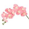 Artificial Orchid Flowers Long Stemmed Realistic Phalaenopsis Orchids No Maintenance Velvet Petals Fake Flower Home Decor