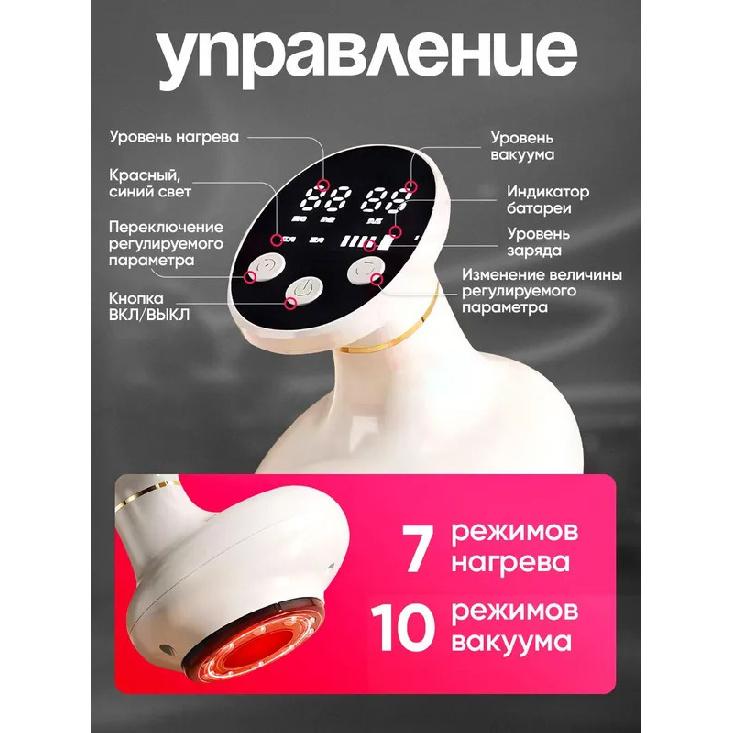 Vacuum Massager Anti-Cellulite, Lymphatic Drainage Device for Weight Loss