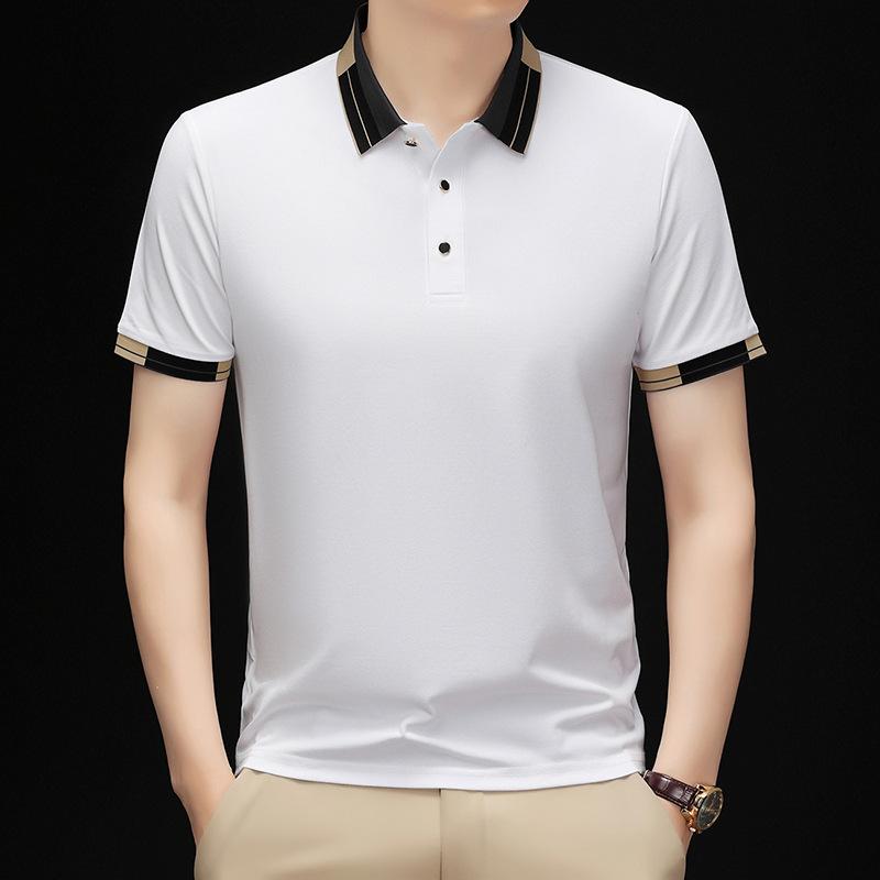 

Футболка Drive Dnu Solid Color Lapel, средняя рубашка поло, High Sense 4XL