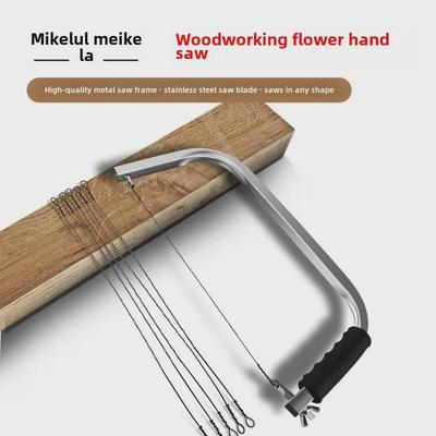 Manuelle Blumendrahtsäge - Handgehaltenes Holzbearbeitungswerkzeug mit Schneidklinge