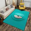 Cyclops Face Minimal Design suitable as a non-slip mat for the living room or bedroom sofa