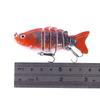 Lure bait13g 8cmDouble Hook3DEye Simulation Hard Bait for Bass and Red Snapper, Suitable for Freshwater and Saltwater Fishing