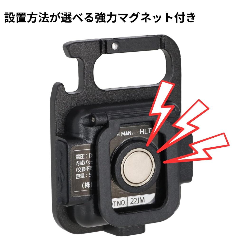 Takagi EARTH MAN 3.7V Rechargeable High Light Input 450 Lumens