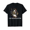 Flight Was Never An Option Tactical Penguin Funny Bird Meme T Shirt Vintage Fashion Versatile Comfortable Graphic