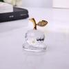 Crystal Apple Christmas Eve Craft Souvenirs Gifts Counter Decoration Ornaments for Home Decorations