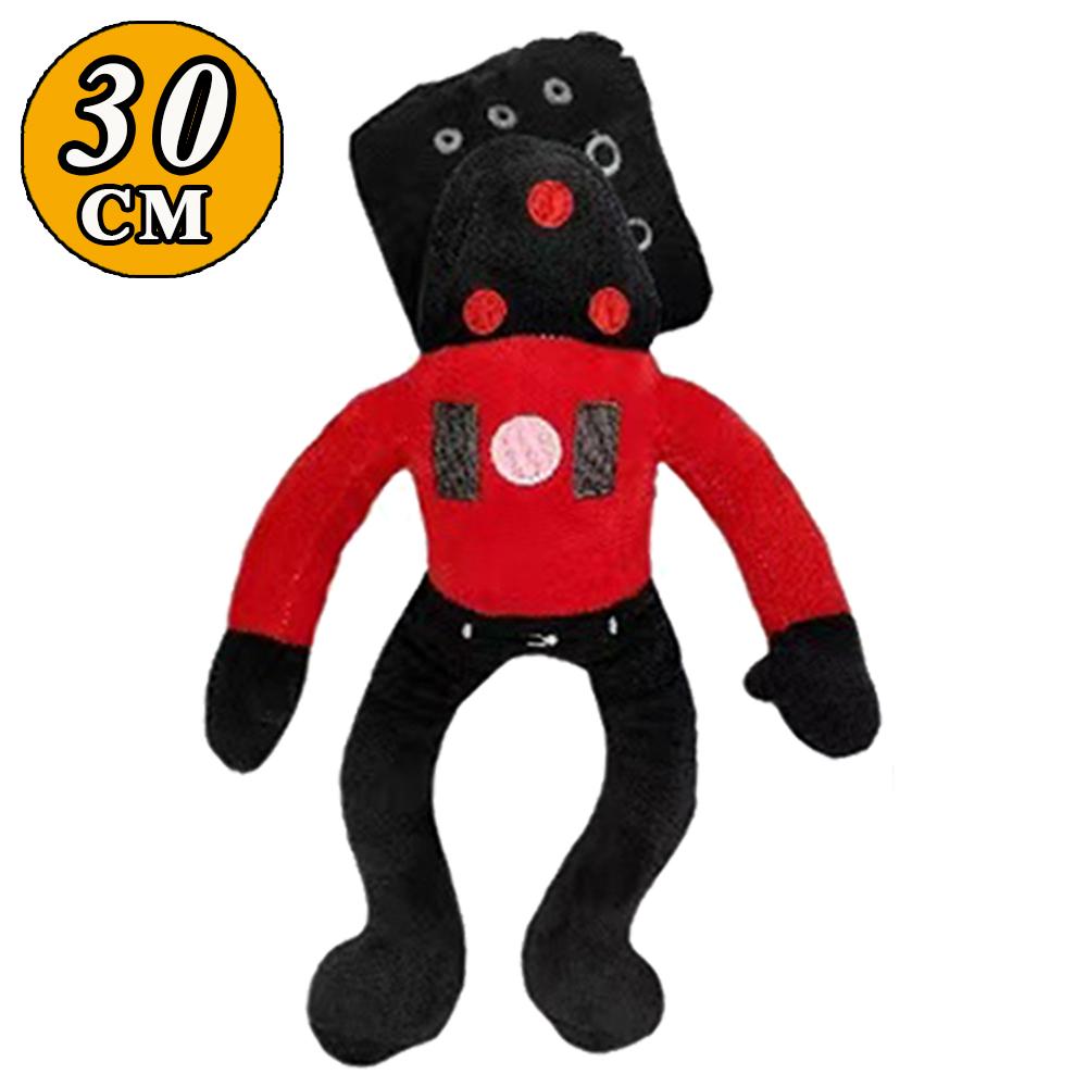 

63style Скібіді Туалет Плюшева м яка іграшка Оператор Телевізійник Скібіді Доп Доп Так Так Титани Відеокамера Спікермен Спікер Чоловік Лялька