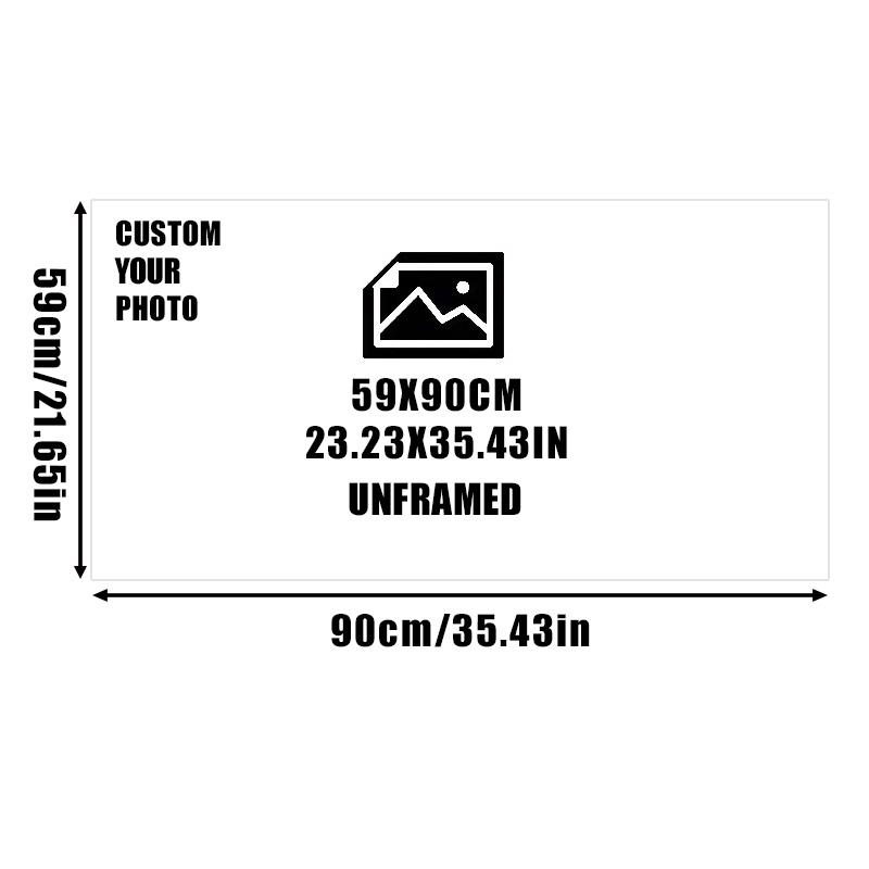 

Персонализированный подарок, индивидуальный постер, любой размер, печать, холст, настенное искусство с вашей фотографией, картина, декоративная картина, домашний декор для фестивалей, вечеринок, тематических мероприятий 59x90cm