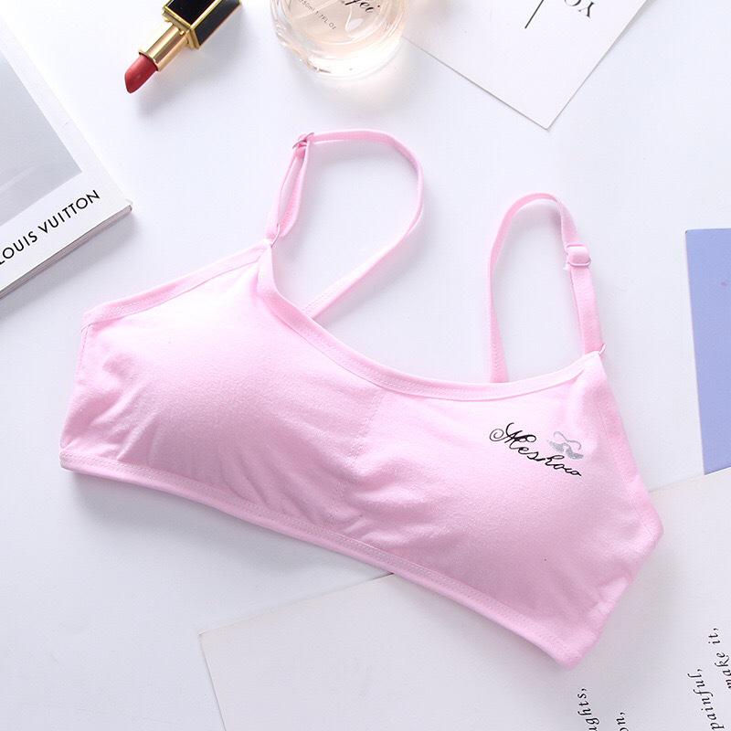 

Нижнее белье для девочек, регулируемый бюстгальтер, жилет, детское нижнее белье розовый