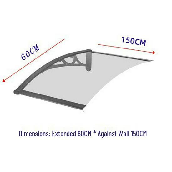 Aluminum Alloy Waterproof Awning Sunshade for Terrace and Balcony