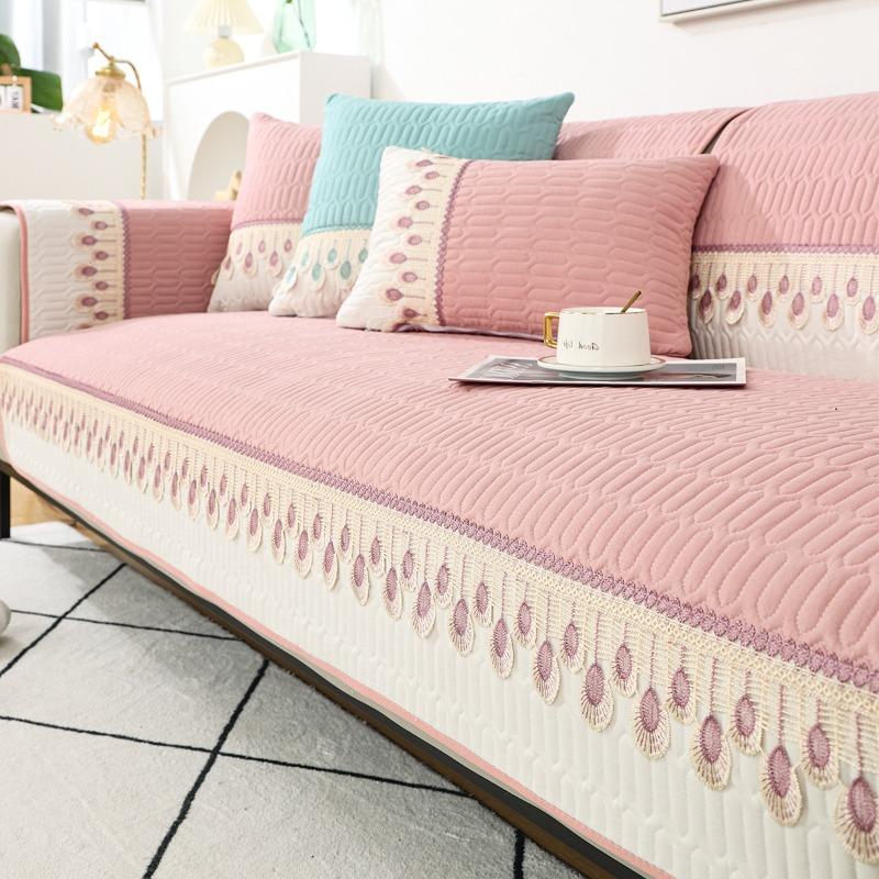 Chenier sofa cushion non-slip, anti-cat scratch and dirt-resistant sofa cover, back towel, seat cushion