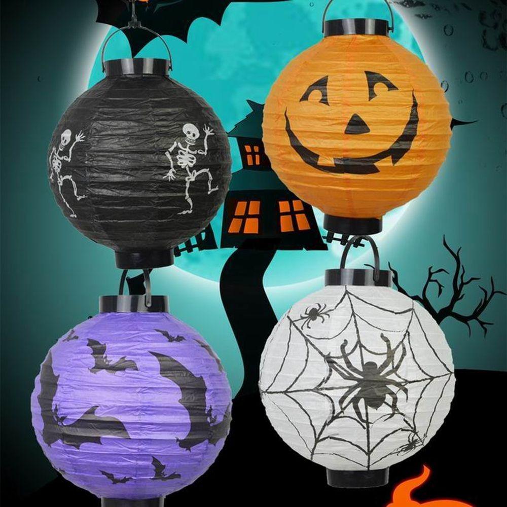 DIY Hanging Pumpkin Lantern With Handle Halloween Pumpkin Lantern  Party Pendants