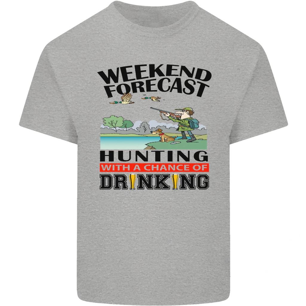 Hunting Alcoholic Beer Funny Hunters On Weekends TShirt 100 Cotton ONeck Short Sleeve Summer Casual Mens Tshirt Streetwear