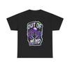 Out Of Mind Groovy Space Graphic T Shirt Mens Womens Tees Top Unisex Heavy Cotton Tee