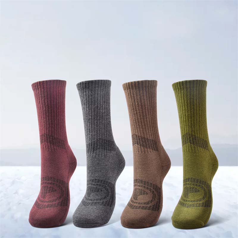 

1/2/3/4 пары дышащих походных носков для мужчин и женщин, лето, осень, пеший туризм, треккинг, катание на лыжах, охота, рыбалка, бесшовный спорт на открытом воздухе 4 Pair разноцветный