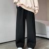 Large Size Spring and Autumn Women Pants High Waist Wide Leg Straight Pant Loose Casual Fashion Streetwear Trousers
