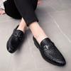 Fashion Luxury Brand 2024 Mens All-match Loafers Moccasins Breathable Slip on Office Shoes Mens Shoes Leather Classic Men Casual Shoes