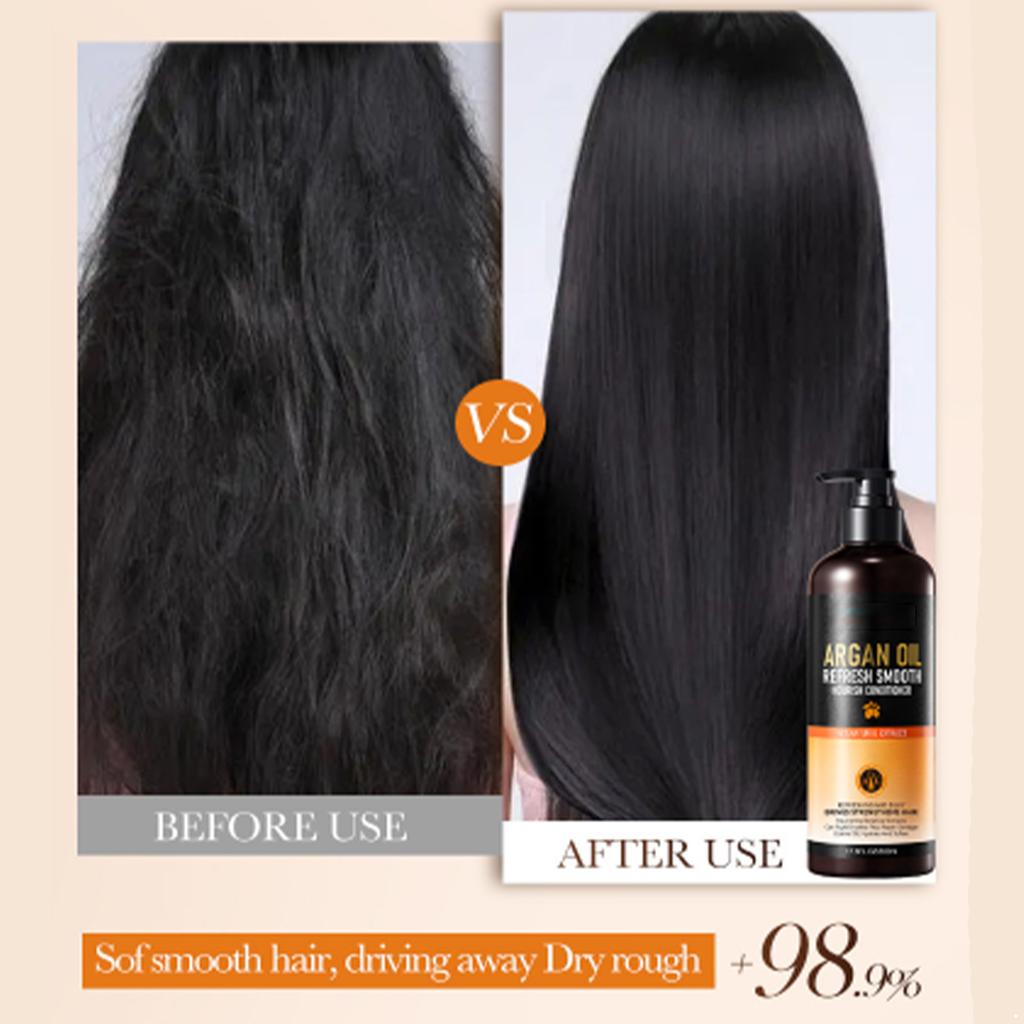 1Pc 500ML Glycerin Shampoo or Conditioner or 500g Hair Mask Moisturizing Strengthening Hair Care for All Hair Types Men Women
