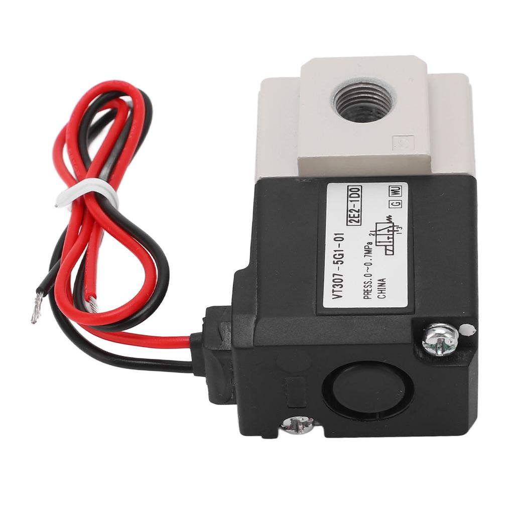 SMC Type G1/8 Vacuum Electric Solenoid Valve 2 Position 3 Way Direct Action Pneumatic Solenoid Valve