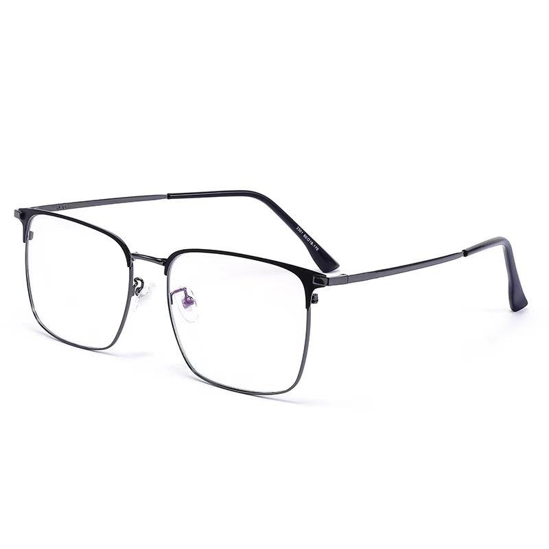 

150 -100 -125 -150 Men Prescription Glasses Myopia Hyperopia Multifocal Reading Glasses Full Frame Glasses Optical 59mm Anti blue light 0