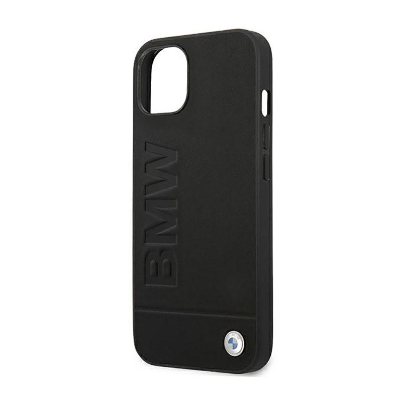 Bmw Leather Hot Stamp - Etui Iphone 14 Plus (Czarny)