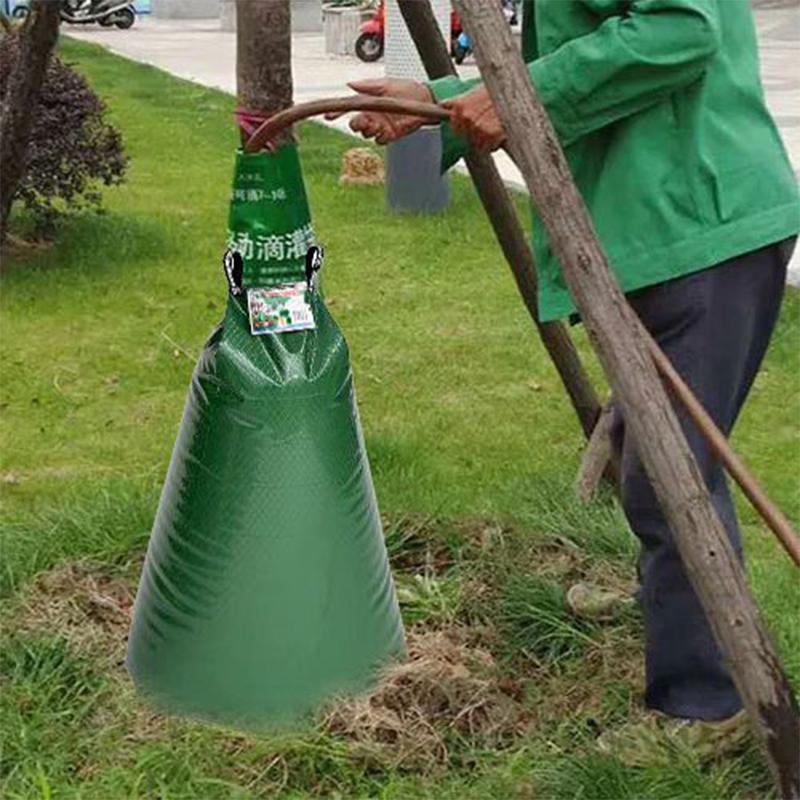 20galonové PE opakovaně použitelné zavlažovací vaky pro zemědělství, stromy, pomalé uvolňování, kapková závlaha, zahradní rostliny, automatické kapkové závlahové zařízení