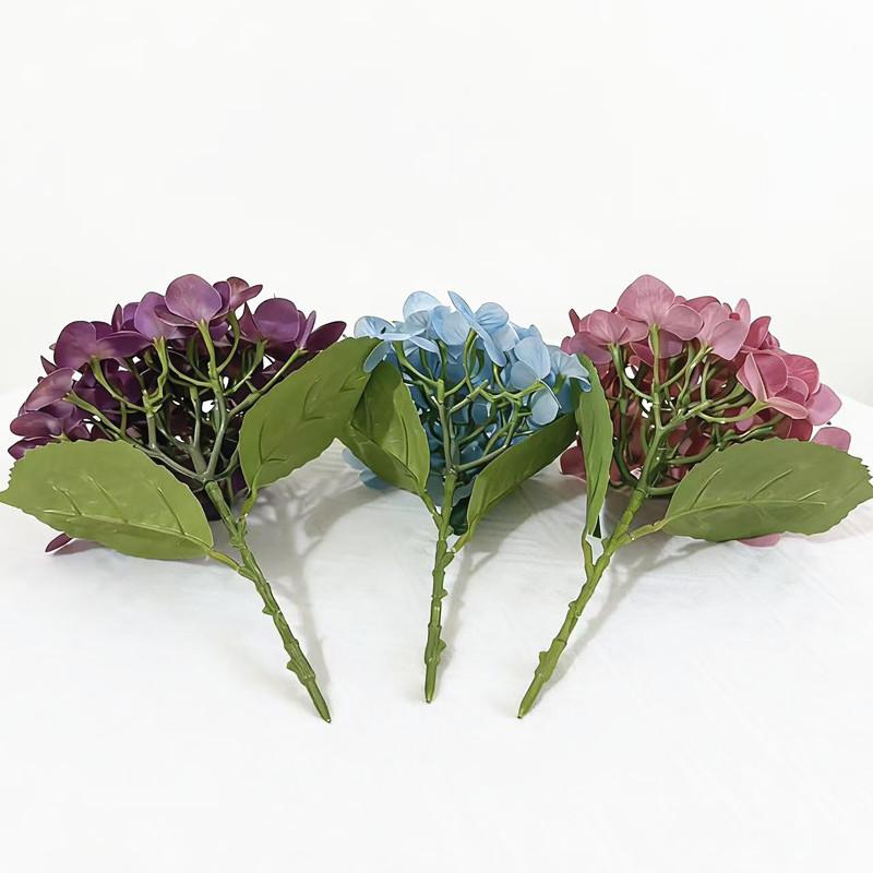 Bouquet di Fiori di Ortensia Artificiale Per Decorazioni Nuziali e Allestimenti per Eventi