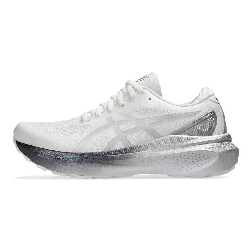 ASICS Gel Kayano 30 Platinum Real White Pure Silver Women's Sneakers 1012B718-100