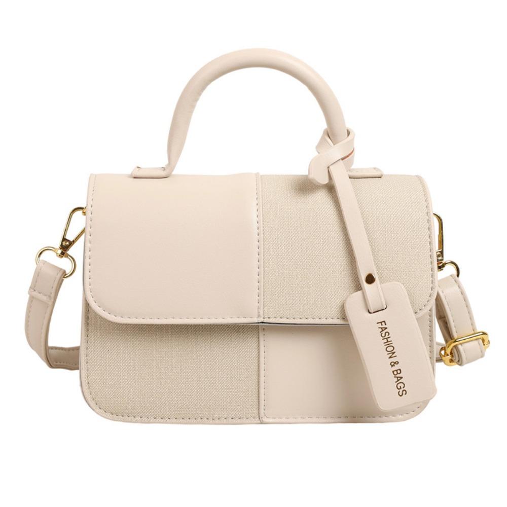 

PU Mini Travel Bag Portable Ladies Crossbody Bag Elegant Small Square Bag Travel белый