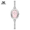 OPK Brand New Exquisite and Elegant Half Bracelet Small Oval Waterproof Women's Quartz Watch 6097