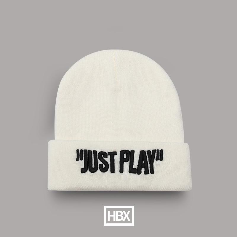 New Korean Style Woolen Hats for Men and Women Street Trendy Knitted Hats for Autumn and Winter Students Warm Couple Hats  Melon Skin Cold Hats