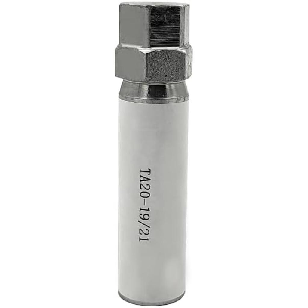 TA20-19/21 10-Spline Lug Nut Tool Key Replacement for Truck Pickup & Small SUVs w/ 4-in-1 Hex Drive 3/4", 13/16", 19mm, 21mm