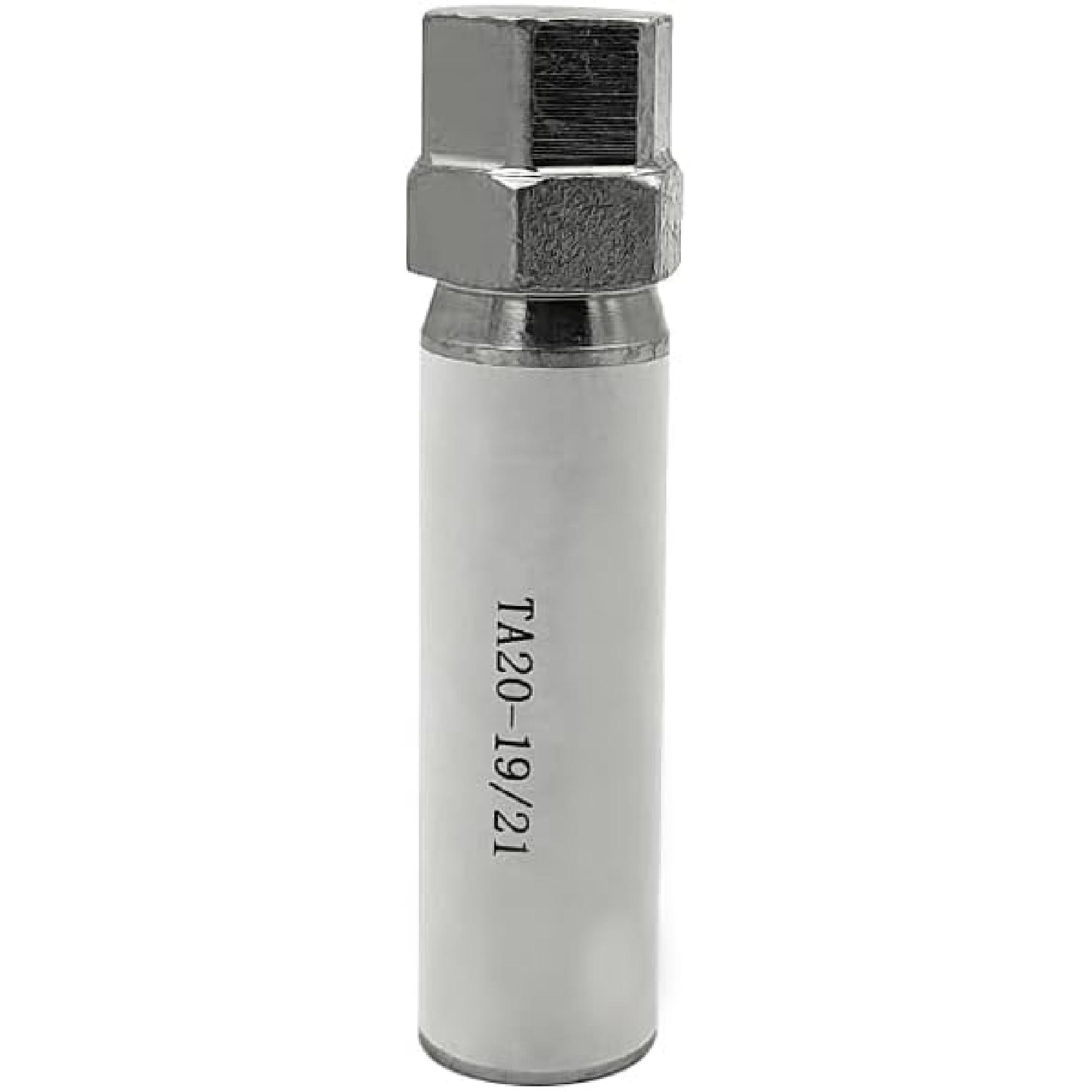

TA20-19/21 10-Spline Lug Nut Tool Key Replacement for Truck Pickup & Small SUVs w/ 4-in-1 Hex Drive 3/4 , 13/16 , 19mm, 21mm