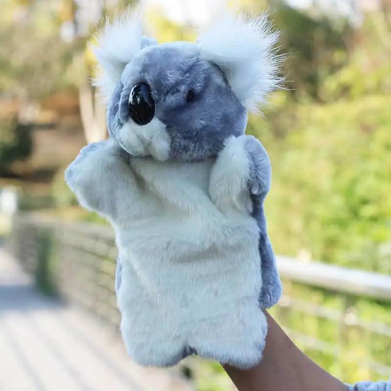 25cm Animal Hand Puppet Plush Toys Baby Educational Hand Finger Puppets Animal Stuffed Doll Toy Telling Story Kids Children Gift